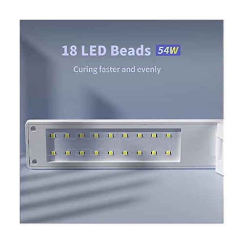 UV Resin Lamp 54W Wireless Foldable 3-in-1 2