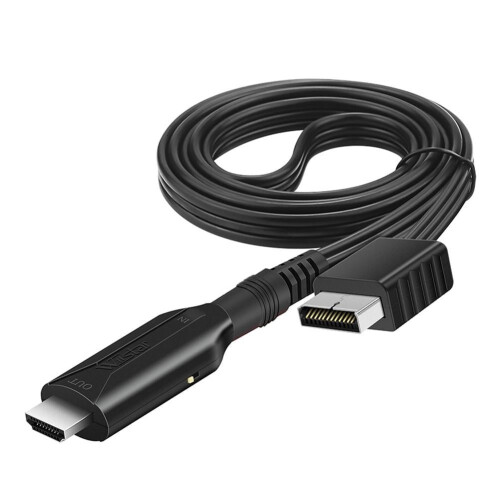 PS2 til HDMI-adapterkabel HD AV-lydvideo