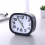 Analog Alarm Clock Battery Operated Silent Night Light Desk 2