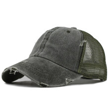 Dames baseballpet met klep en paardenstaartbevestiging