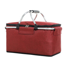 Geïsoleerde picknickmand/koeltas 22L