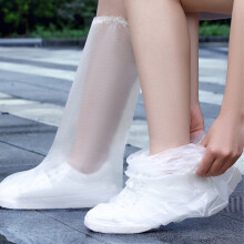 Surchaussures jetables antidérapantes en plastique résistant à l'eau (100 unités)