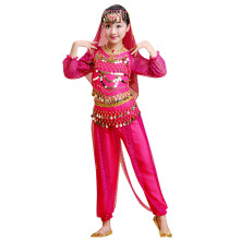 Tyttöjen vatsatanssiasu, pinkki, 11–12-vuotiaille