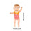 Swimming doll interactive baby doll with swimming function 2