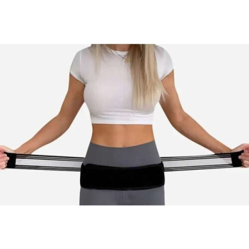 Hip Support Belt for Sciatica Relief Black One Size 2