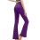 Dam Yogabyxor Högmidjade Lila M 1