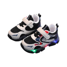 Sneakers Dubha LED do Chailíní Óga Méid 1