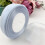 Chiffon skirt ribbon light grey 45m x 2cm 8