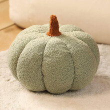Halloween-Kürbis-Fleecekissen, 35,5 cm