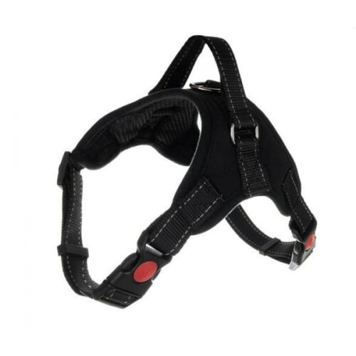 Dog Harness Black Pressure-Free Small 1