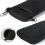 Glasses Case Double Soft Fabric with Carabiner 2-Pack 3