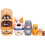 Wooden Russian Nesting Dolls Handmade Set 2