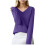 Damen-Strickpullover mit V-Ausschnitt, langen Ärmeln, Tunika 1