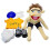 Jeffy hand puppet plush doll 60 cm 4