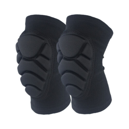 Knee Pads Thick Sponge Sports Protective Breathable Black 1 1