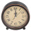 Retro Desk Clock Silent Battery-Powered Alarm Clock 6
