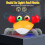 Crab Toy with Obstacle Avoidance Music Lights Orange 1pc 3