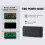 Digital Wall Clock LED 9.5 Inch Large Display Dual Alarm 3
