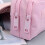 Cherry Blossom Pencil Case Pink Large Capacity 4