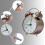 Vintage Analog Alarm Clock with Luminous Numbers 4