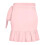 Dame badekjole i forklæde-stil, pink XL 4