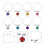 Magnetic Wine Bottle Signs 16 pcs 2