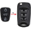 Hyundai Kia Car Key Cover Rubber Replacement 2PC 2