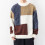 Gebreide herenpullover met elastische pasvorm, maten M-4XL 2