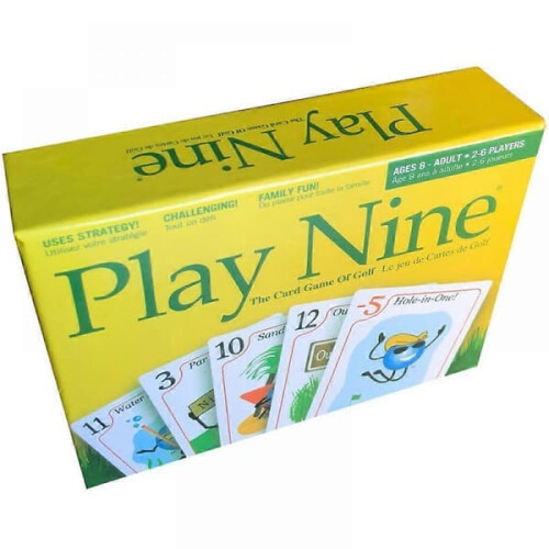 Play Nine Golf Card Game English Edition 1