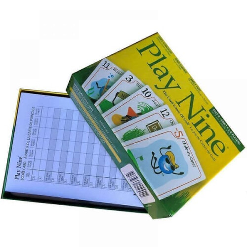 Play Nine Golf Card Game English Edition 2