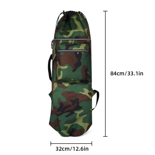 Skateboard Bag Backpack Water-Resistant with Reflective 1