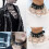 Leather Necklace PU Gothic Punk O-Ring Spike Rivet 4