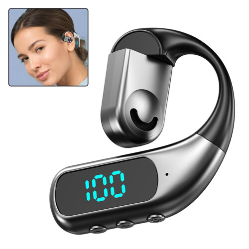Casque Bluetooth à conduction osseuse à oreille ouverte avec microphone 1