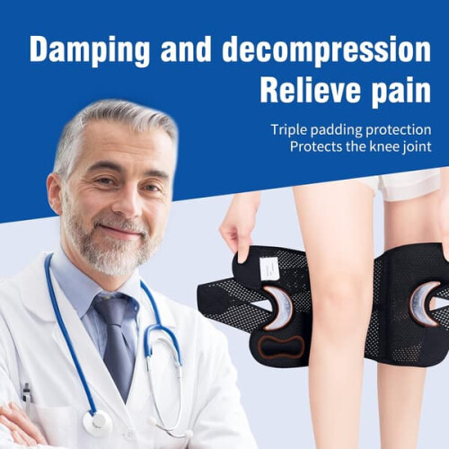 Galvaran knee brace with lateral stabilizers 1 pair 2