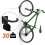 Wall Mounted Bicycle Rack Rotatable 90 Degrees 3