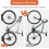 Wall Mounted Bicycle Rack Rotatable 90 Degrees 4