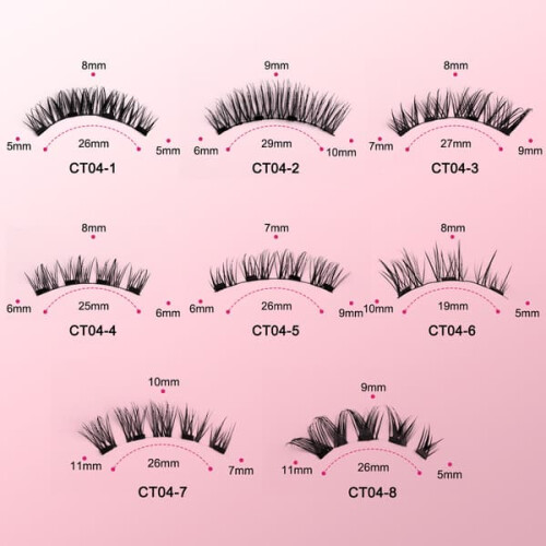Magnetic Eyelashes CT04-5 1