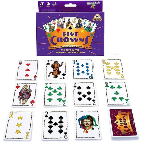 Five Crowns Card Game for 2-6 Players 2