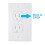 48 Pack Self-Closing Electric Outlet Covers for Child Proofing Safety Wall Socket Plates 3