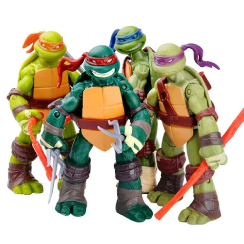 Ninja Turtles action figures set of 4 1
