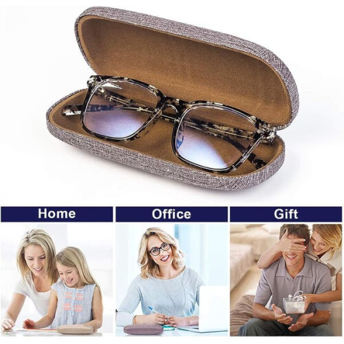 Hard Shell Flip Glasses Case Unisex 1 Pack 1