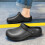 Zuecos de chef negros talla 6.5 2