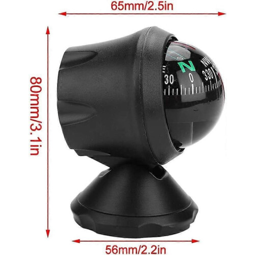 Marine Compass Black Electronic Adjustable Night Vision 2