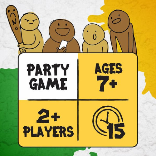 Ποίηση για τους Νεάντερταλ από το Exploding Kittens - Παιχνίδι με κάρτες για ενήλικες, 1