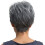 Gray Synthetic Wig for Women Layered Ash White 4