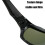TR90Πολωμένα αθλητικά γυαλιά ηλίου UV400Wraparound 4