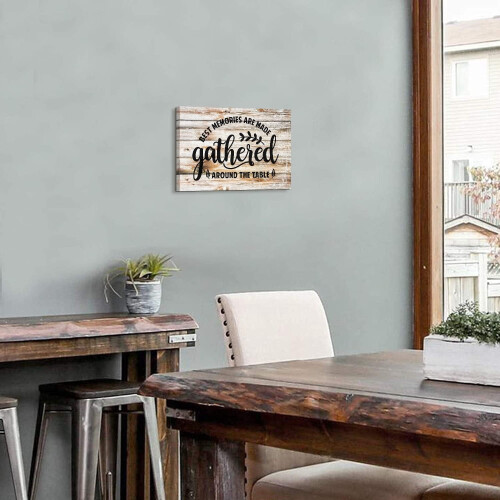 Τέχνη τοίχου σε καμβά Rustic Gather 12x16 ιντσών, διακόσμηση αγροικίας 2