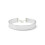 Silver metallic choker necklace one piece 2
