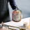 Glass candy storage box gold 300ml 4