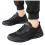 Men's Lightweight Breathable Mesh Running Shoes Black Size9 3